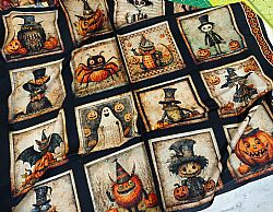 Χαλοουίν υφάσματάκια σε τεμάχια